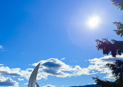 Check out the "Spirit of Sails" at one of many beaches in beautiful Kelowna, BC